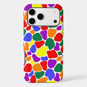 Rainbow Striped Mosaic iPhone / iPad case
