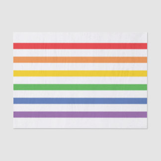 Rainbow Striped Tissue Paper