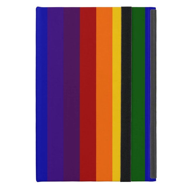 Rainbow Stripes Case For iPad Mini (Front Closed)