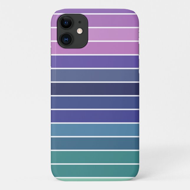 Rainbow Stripes Case-Mate iPhone Case (Back)