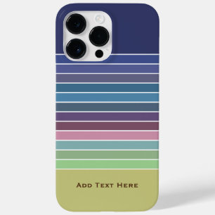 Rainbow Stripes Case-Mate iPhone 14 Pro Max Case