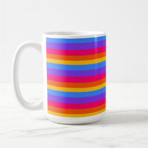 Rainbow Stripes Coffee Mug