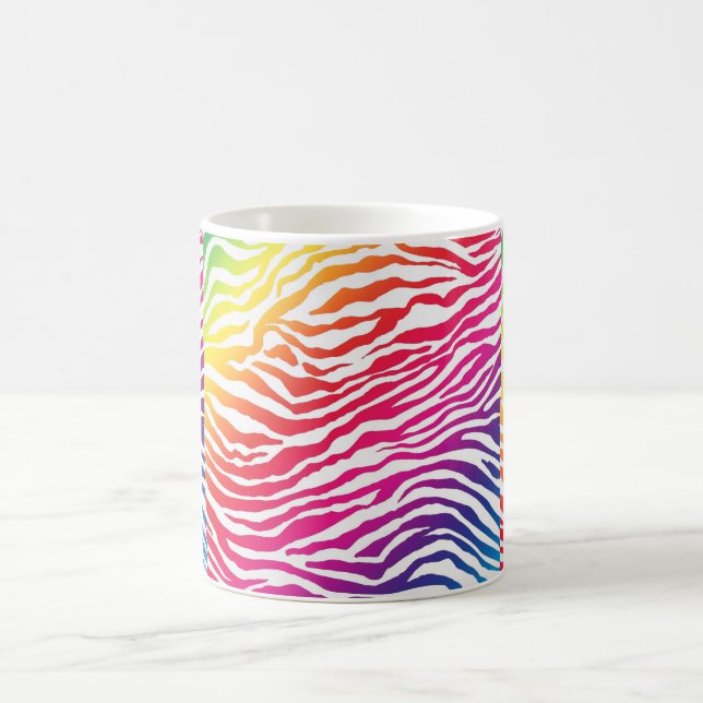 Rainbow Stripes Coffee Mug (Center)