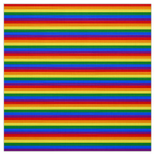 Rainbow Stripes Fabric