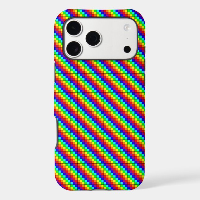 Rainbow Stripes - iPhone Case (Back)