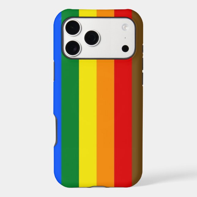 Rainbow Stripes iPhone / iPad case (Back)