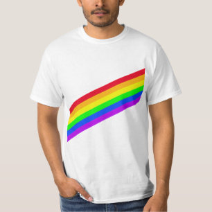 Rainbow stripes   LGBTQ+ Pride  T-Shirt
