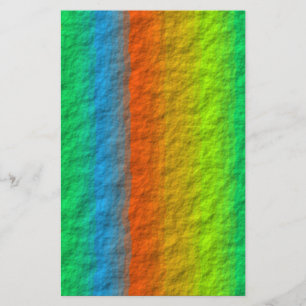 RAINBOW STRIPES TEXTURE STATIONERY