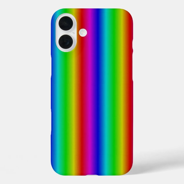 Rainbow Strips - Pattern Case-Mate iPhone Case (Back)