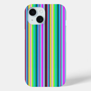 Rainbow Strips - Pattern iPhone 15 Case