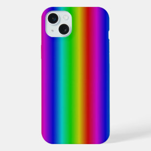 Rainbow Strips - Pattern iPhone 15 Plus Case