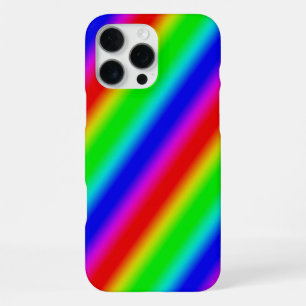Rainbow Strips - Pattern iPhone 16 Pro Max Case