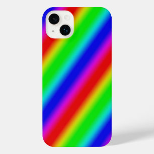 Rainbow Strips - Pattern iPhone 14 Plus Case