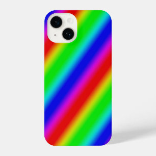Rainbow Strips - Pattern iPhone 14 Case