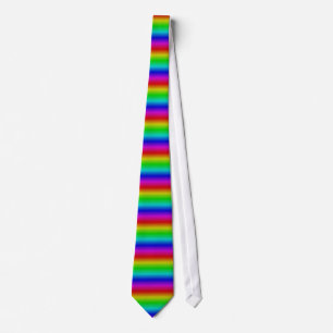 Rainbow Strips - Pattern Tie
