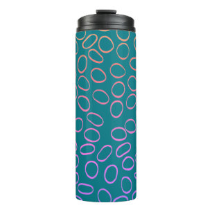 Rainbow Stylish Pattern Thermal Tumbler