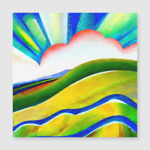 Rainbow Sunburst Landscape