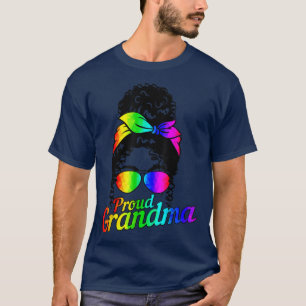 Rainbow Sunflower Gay Pride support LGBT Proud Gra T-Shirt
