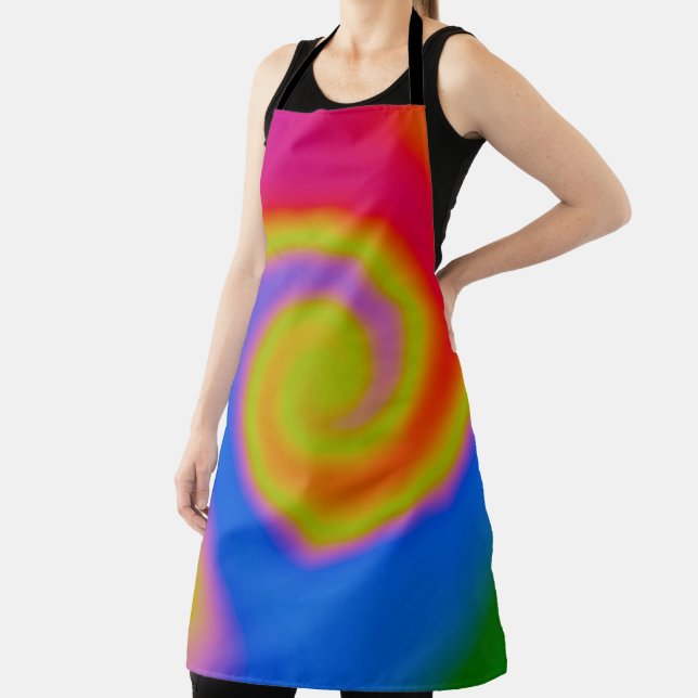 Rainbow Swirl Apron (Insitu)