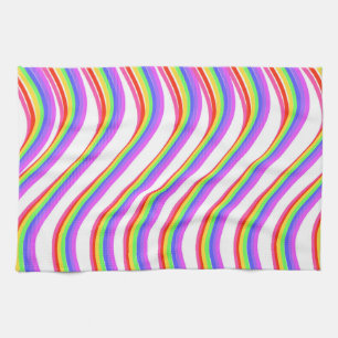 Rainbow Swirl Kitchen Towel