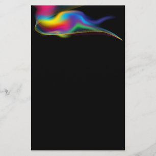 Rainbow Swirl Stationery
