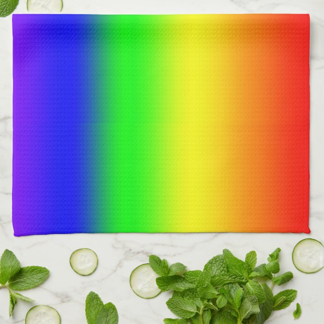 Rainbow Tea Towel (Folded)