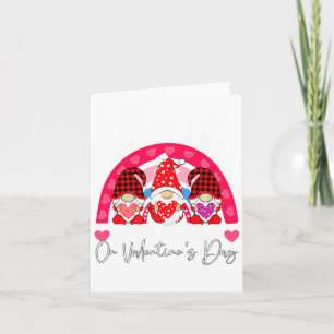 Rainbow Teaching 12th Grade On Valentines Day Tea  Card