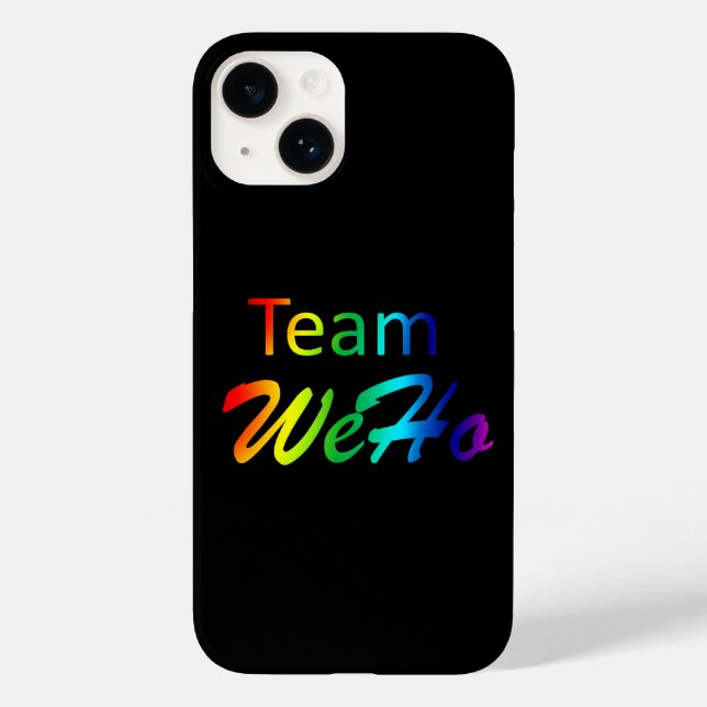 Rainbow Team WeHo Case-Mate iPhone Case (Back)