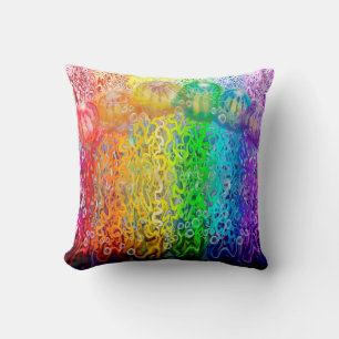 Rainbow Tentacles Cushion