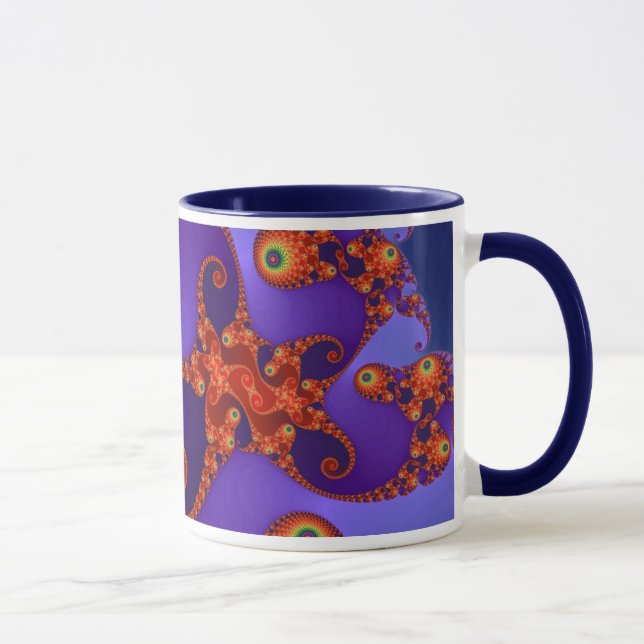 Rainbow Tentacles Mug (Right)