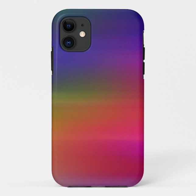 rainbow texture iphone case (Back)