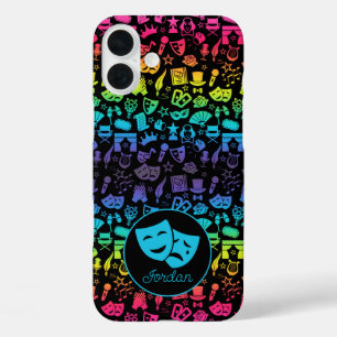 Rainbow Theatre Lover iPhone 16 Plus Case