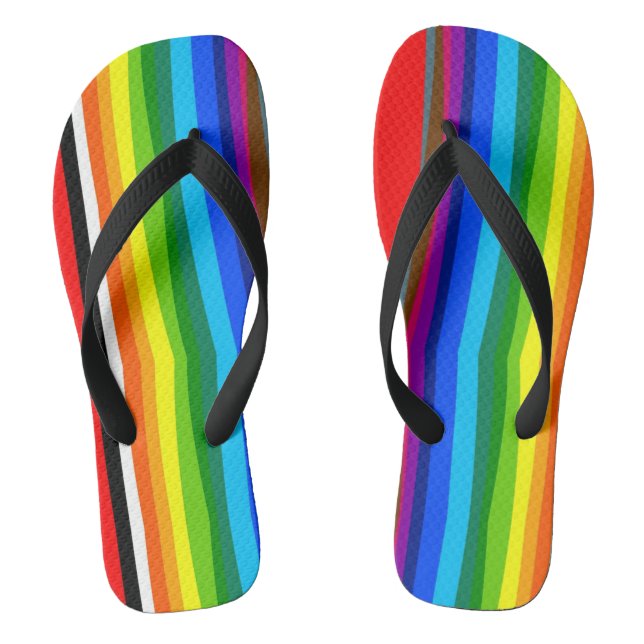 rainbow thongs (Footbed)