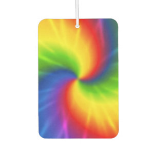 Rainbow Tie-Dye Car Air Freshener