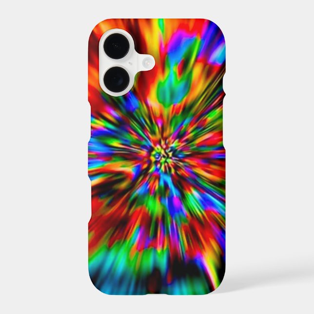 Rainbow Tie Dye Custom iPhone 7 Case (Back)