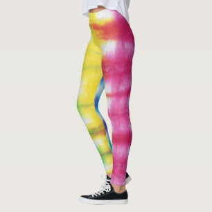 Rainbow Tie Dye Leggings