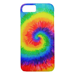 Rainbow Tie-Dye Swirl iPhone 8/7 Case