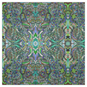 Rainbow TieDye Funky Hippie Tapestry Fabric