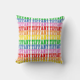 Rainbow Tiffany Cushion