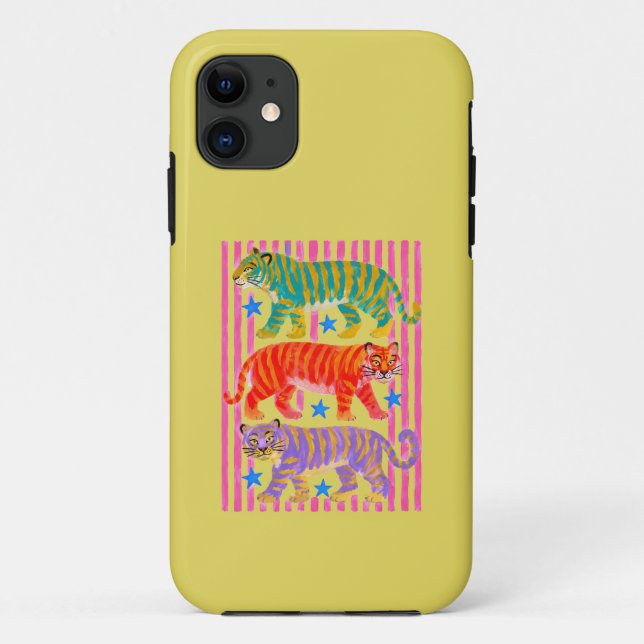 rainbow tiger dreams Case-Mate iPhone case (Back)