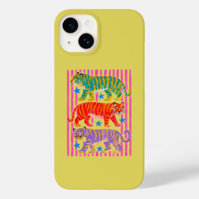 rainbow tiger dreams Case-Mate iPhone case (Back)