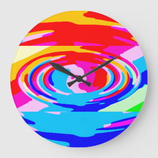 RAINBOW TIME LARGE CLOCK