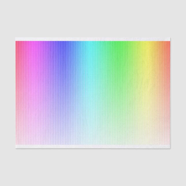 Rainbow Tissue Paper (Front)