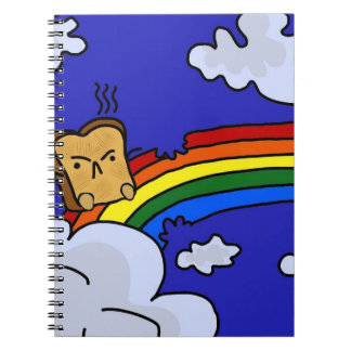 Rainbow Toast Notebook