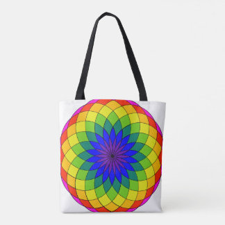 Rainbow Torus Tote Bag