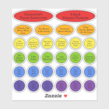 Rainbow Travel Affirmations Template Of 30