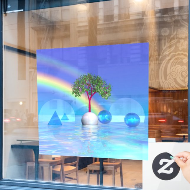 Rainbow Tree  (Cafe Window)