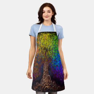 Rainbow Tree Apron