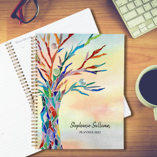 Rainbow Tree Personalised 2022 Planner