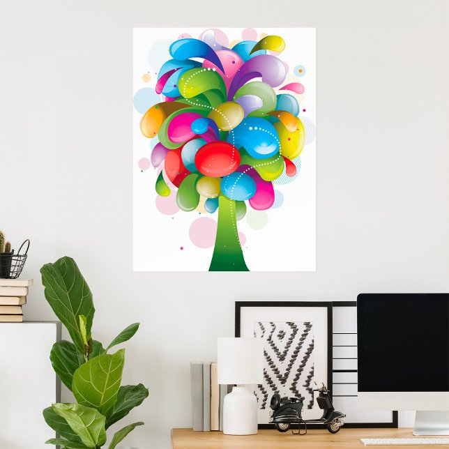 Rainbow Tree Poster (Creator Uploaded)